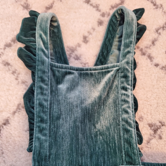 Cat & Jack Toddler Green Dress Size: 3T - Picture 5 of 13